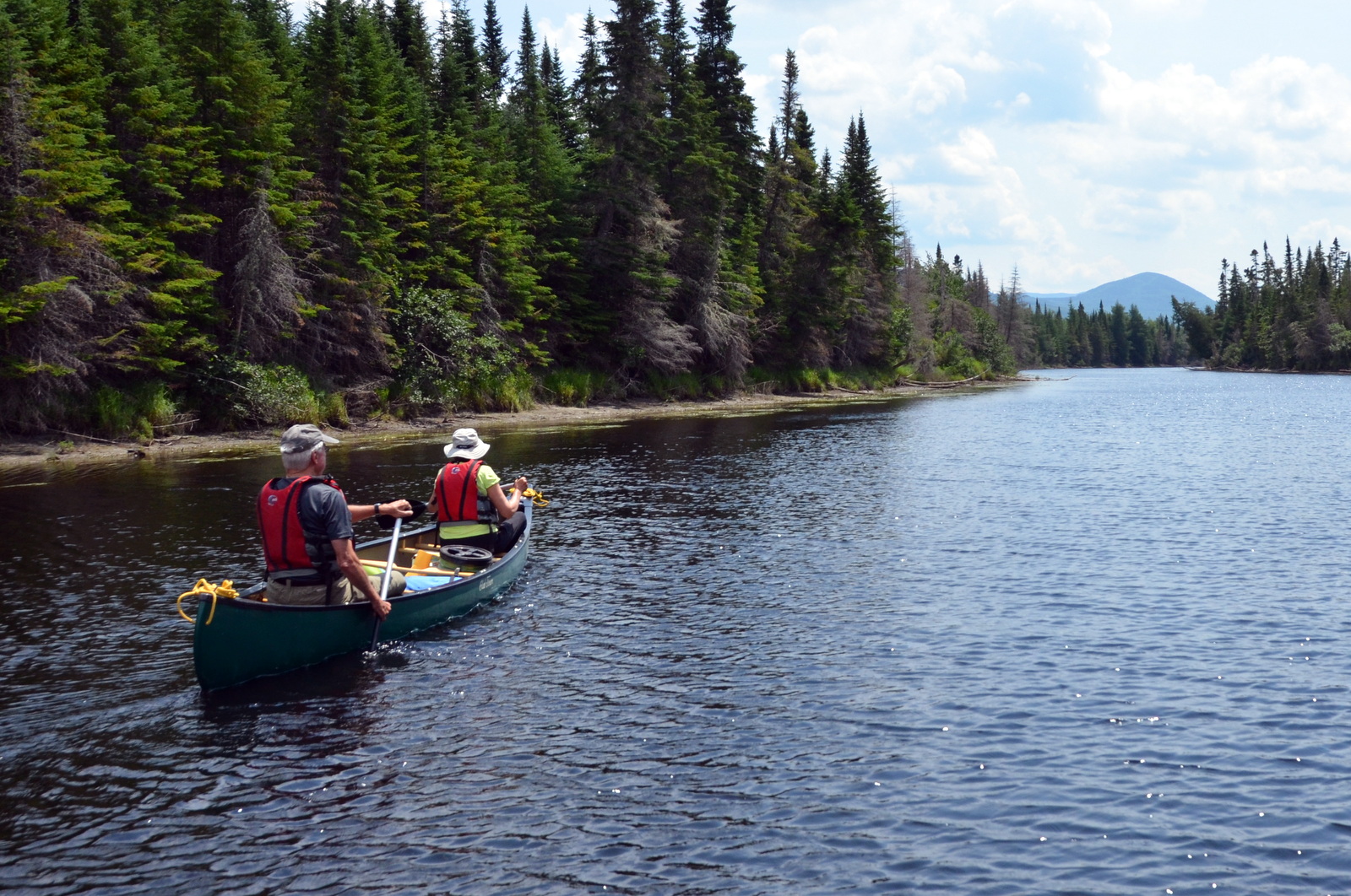 West Branch Penobscot River, Leisurely 35 day Canoe Trip while