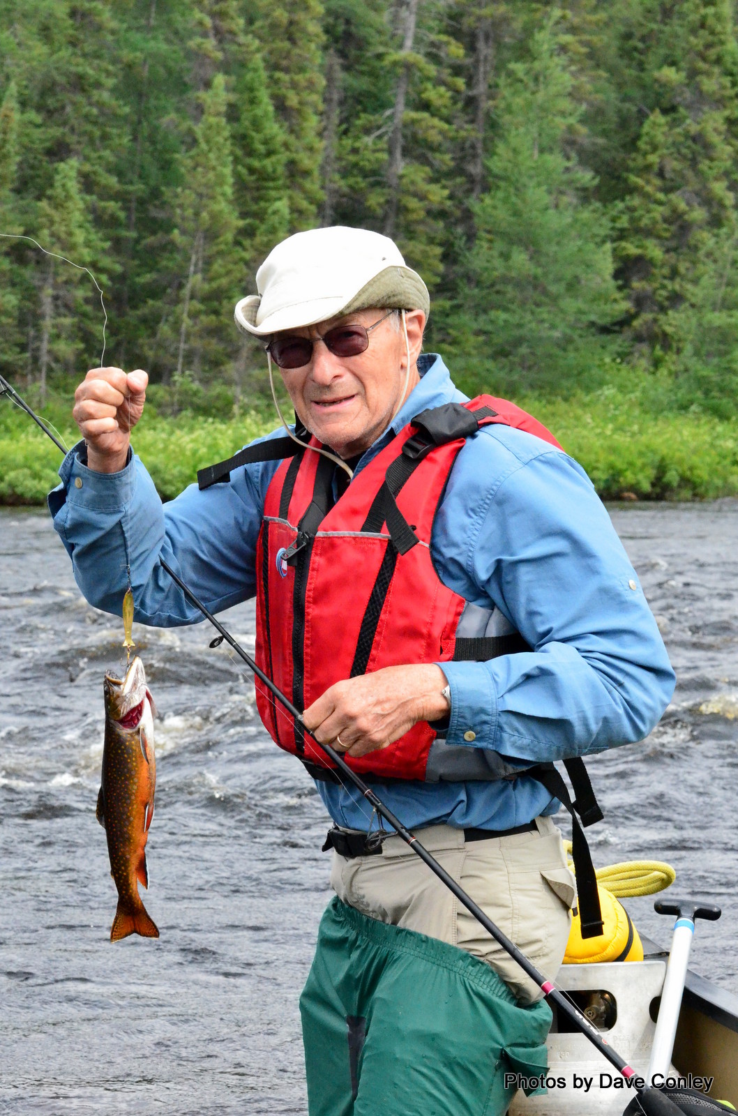 John's brook trout, NE Mistissibi River Canoe the Wild