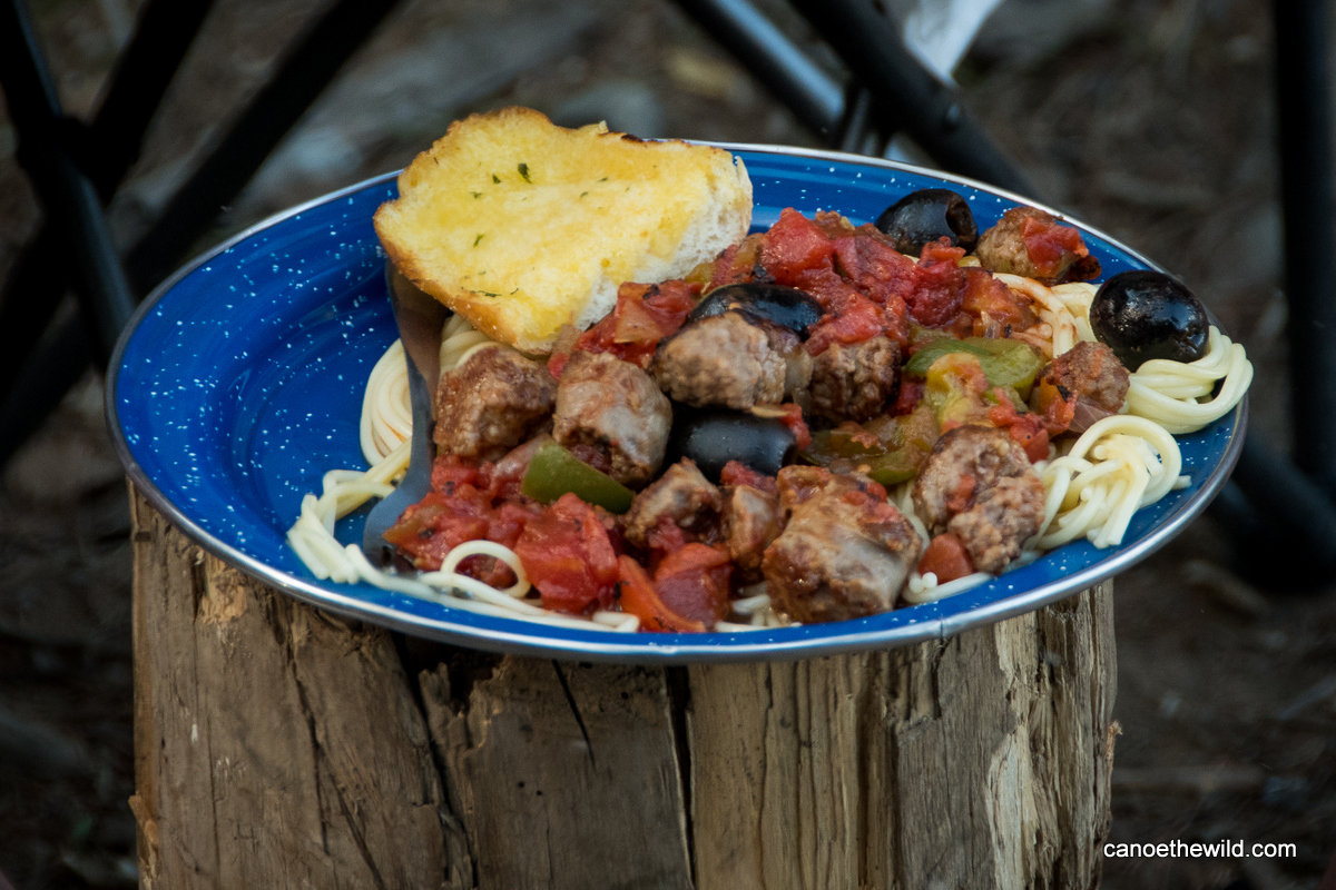 Maine Canoe Trips, Meals Served Are Cooked Over The Open Fire