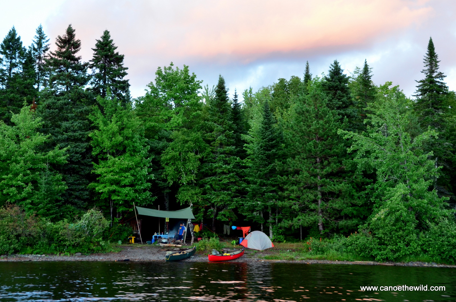ster Lake Outlet Campsite Canoe the Wild