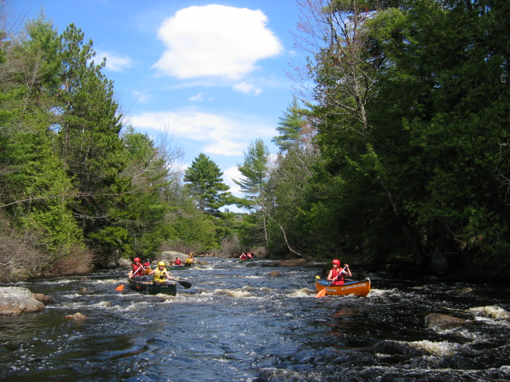 Machias River, Downeast Maine Whitewater Canoe Trip, 35 days